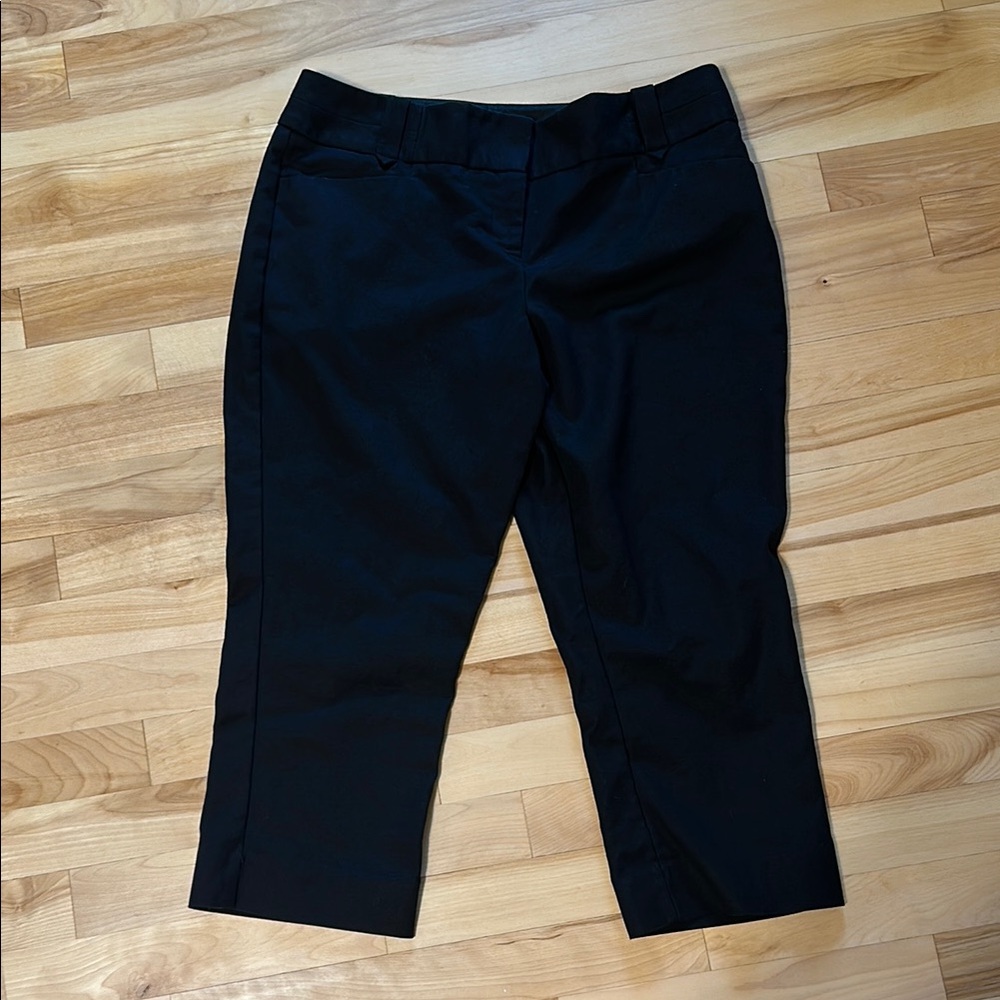 The Limited Black Cassidy Fit Cropped Pants